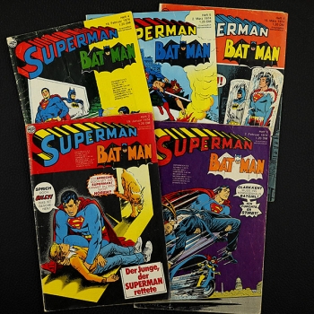 Superman Konvolut 5 Comics Ehapa Comic
