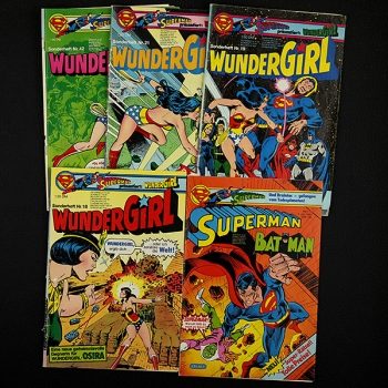 Superman / Wundergirl Konvolut 5 Comics Ehapa Comic