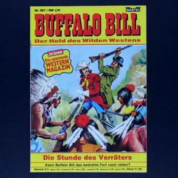 Buffalo Bill Nr. 567 Bastei Comic