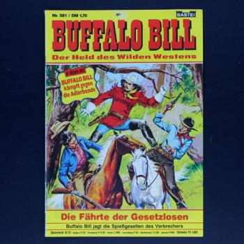 Buffalo Bill Nr. 581 Bastei Comic