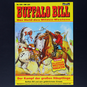 Buffalo Bill Nr. 539 Bastei Comic