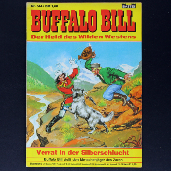 Buffalo Bill Nr. 544 Bastei Comic