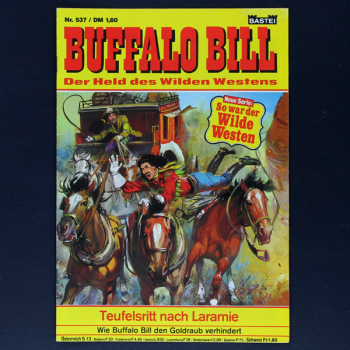 Buffalo Bill Nr. 537 Bastei Comic