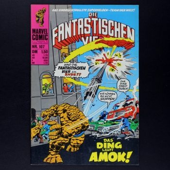 Die Fantastischen Vier Nr. 107 Williams Comic