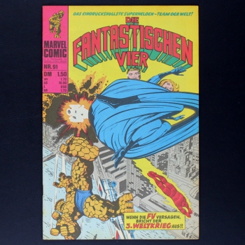 Die Fantastischen Vier Nr. 91 Williams Comic