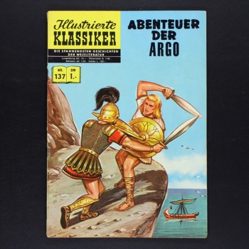 Illustrierte Klassiker Nr. 137 Die Abenteuer der Argo BSV Comic
