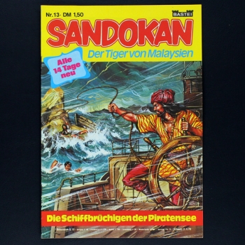 Sandokan  Nr. 13 Bastei Comic