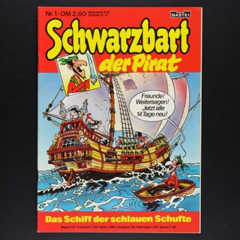 Schwarzbart der Pirat Nr. 1 Bastei Comic