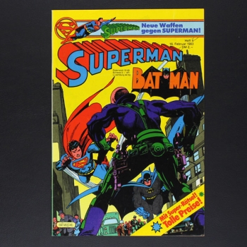 Superman Nr. 4 Jg. 1983 Comic Ehapa