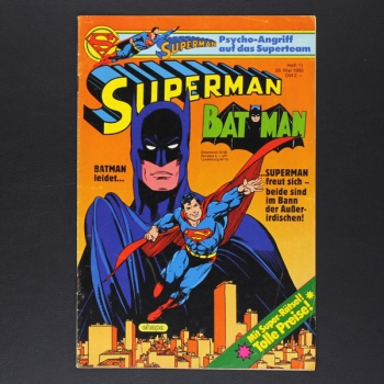 Superman Nr. 11 Jg. 1983 Comic Ehapa