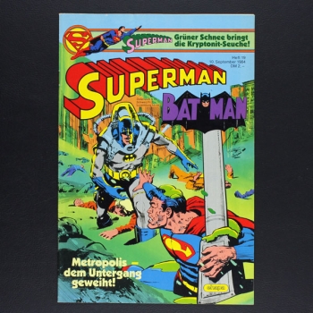 Superman Nr. 19 Comic Ehapa 1984