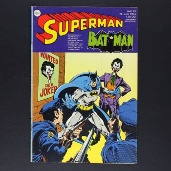 Superman Nr. 13 Jg. 1974 Comic Ehapa