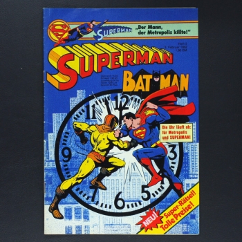 Superman Comic Nr. 3 1982 Comic Ehapa