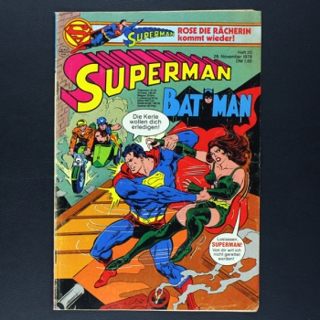 Superman Comic Nr. 25 1979 Comic Ehapa