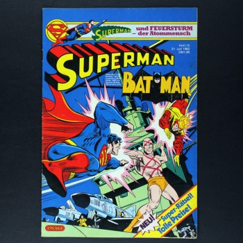 Superman Comic Nr. 15 1982 Comic Ehapa