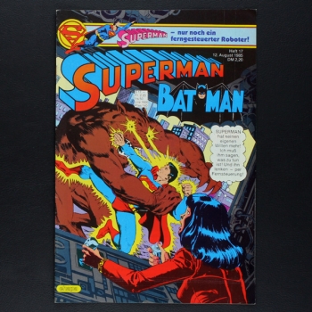 Superman Comic Nr. 17 1985 Comic Ehapa