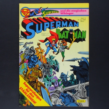 Superman Comic Nr. 15 1984 Comic Ehapa