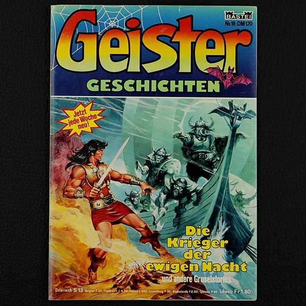 Geister Geschichten Nr. 18 Bastei Comic