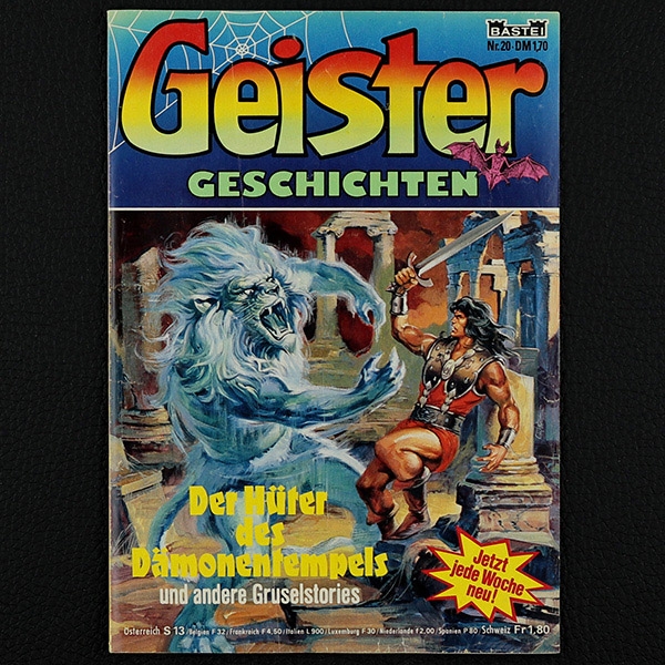 Geister Geschichten Nr. 20 Bastei Comic