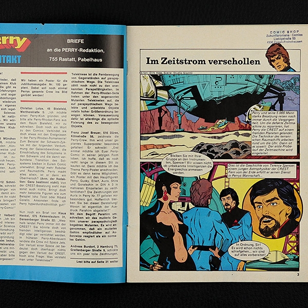 Perry - Unser Mann im All Nr. 92 Moewig Comic