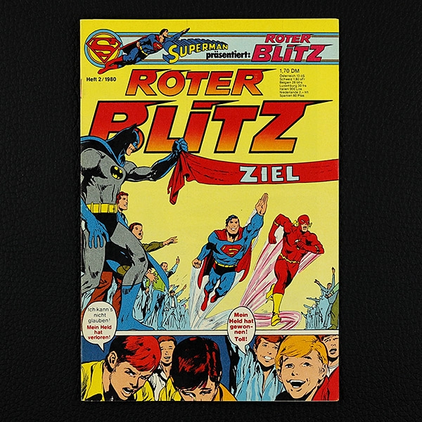 Roter Blitz Nr. 2  / 1980 Comic Ehapa