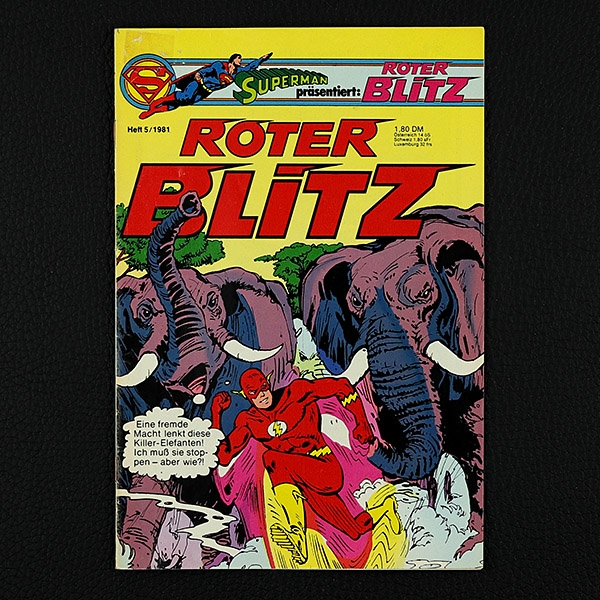 Roter Blitz Nr. 5  / 1981 Comic Ehapa