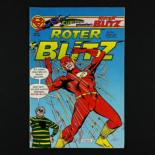 Roter Blitz Nr. 5  / 1982 Comic Ehapa