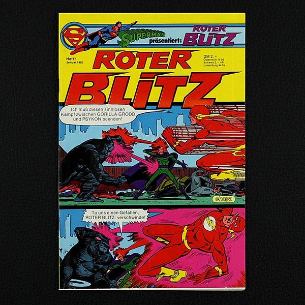 Roter Blitz Nr. 1  / 1983 Comic Ehapa