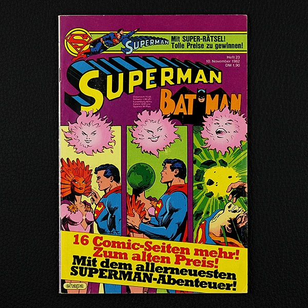 Superman Comic Nr. 23  / 1982 Comic Ehapa