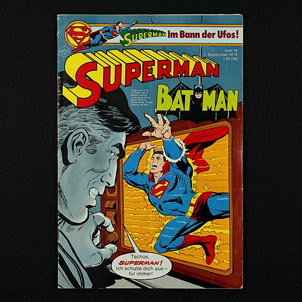 Superman Comic Nr. 19  / 1979 Comic Ehapa