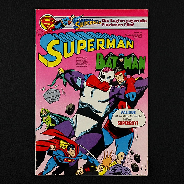 Superman Comic Nr. 18  / 1979 Comic Ehapa