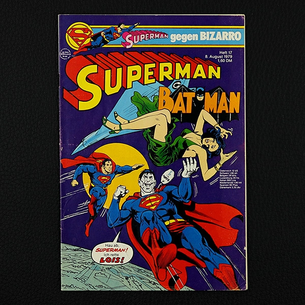 Superman Comic Nr. 17  / 1979 Comic Ehapa