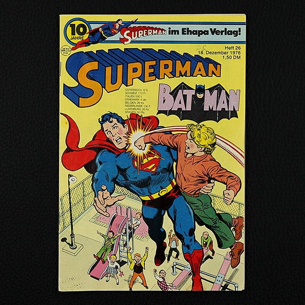 Superman Comic Nr. 26  / 1976 Comic Ehapa