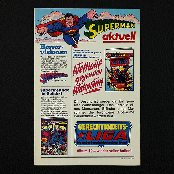 Superman Nr. 18 / 1980 Comic Ehapa