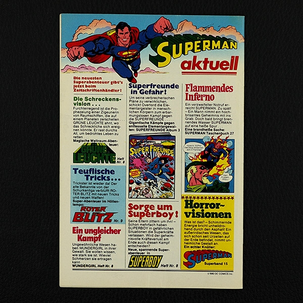 Superman Nr. 17 / 1980 Comic Ehapa