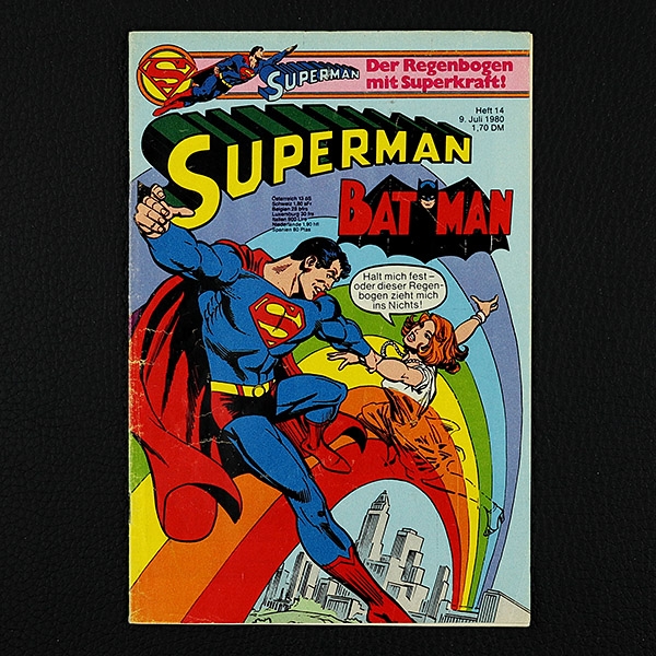 Superman Comic Nr. 14  / 1980 Comic Ehapa