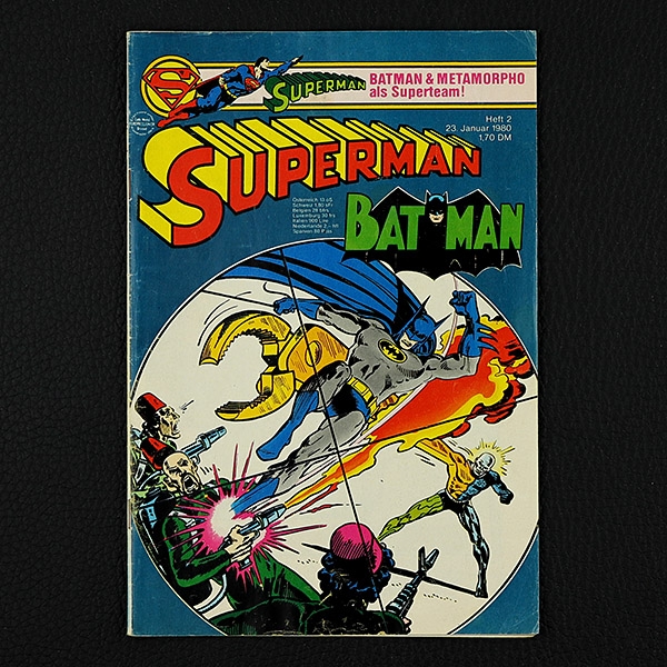 Superman Nr. 2 / 1980 Ehapa Comic