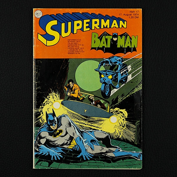 Superman Nr. 17 / 1974 Ehapa Comic