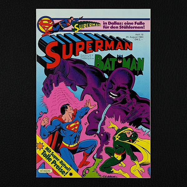 Superman Nr. 18 / 1983 Ehapa Comic