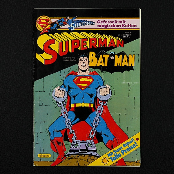 Superman Nr. 5 / 1983 Ehapa Comic