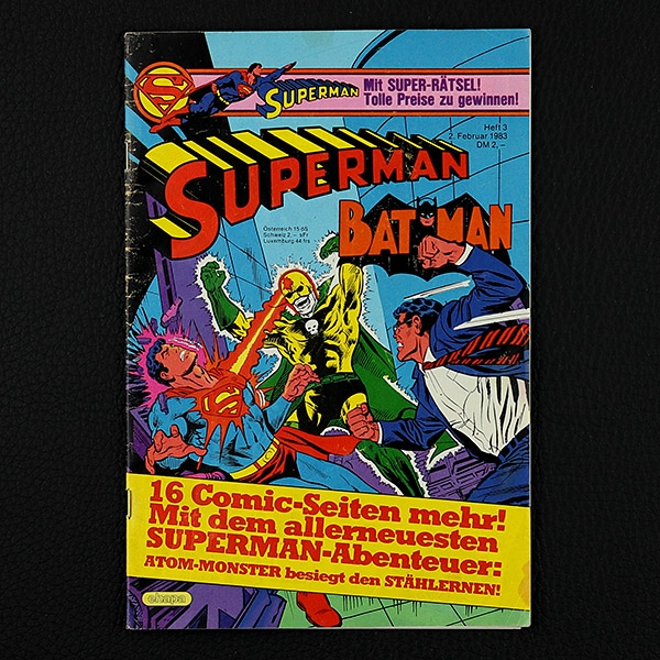 Superman Nr. 3 / 1983 Ehapa Comic