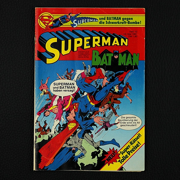 Superman Nr. 10 / 1981 Ehapa Comic