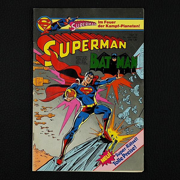 Superman Nr. 13 / 1981 Ehapa Comic