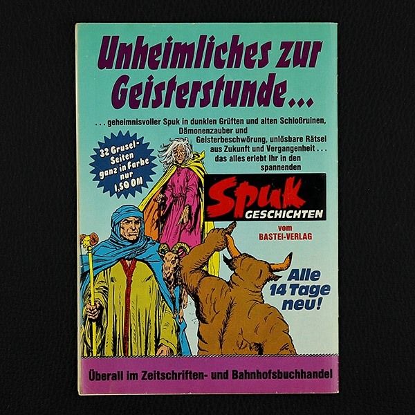 Spuk Geschichten Nr. 7 Bastei Comic