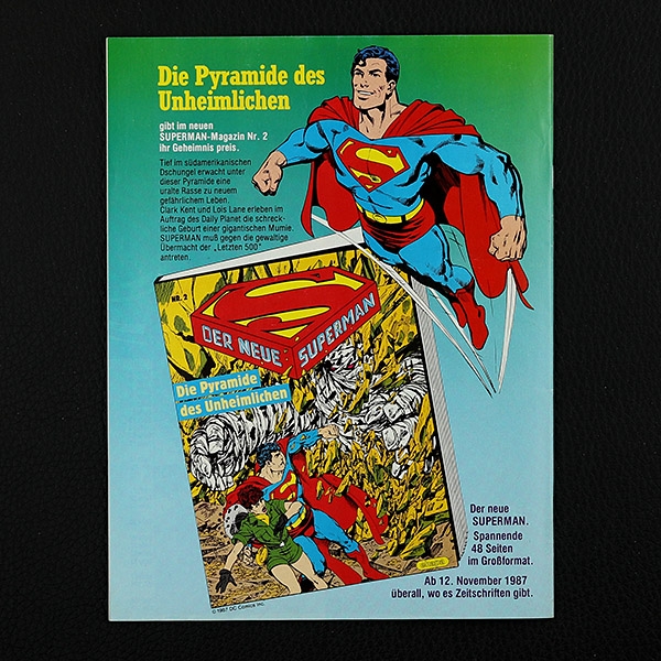 Der neue Superman Nr. 1 / 1987 Ehapa Comic