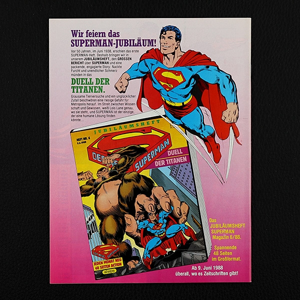 Der neue Superman Nr. 5 / 1988 Ehapa Comic