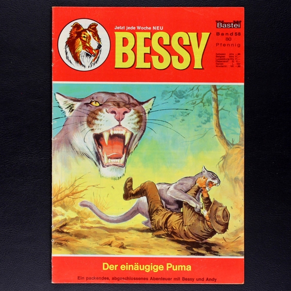 Bessy Nr. 58 Bastei Comic