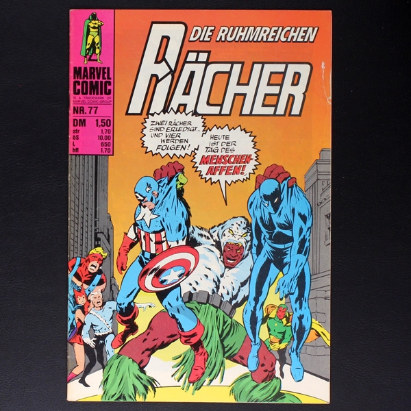 Die Ruhmreichen Rächer Nr. 77 Williams Comic