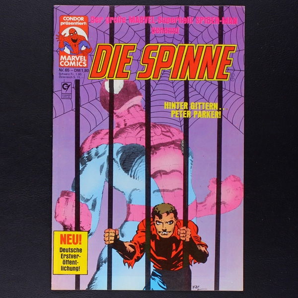 Die Spinne Nr. 65 Condor Comic