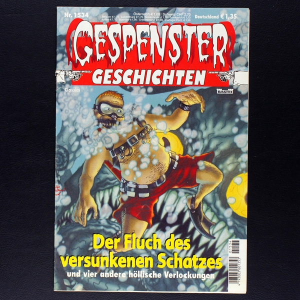 Gespenster Geschichten Nr. 1534 Comic Bastei